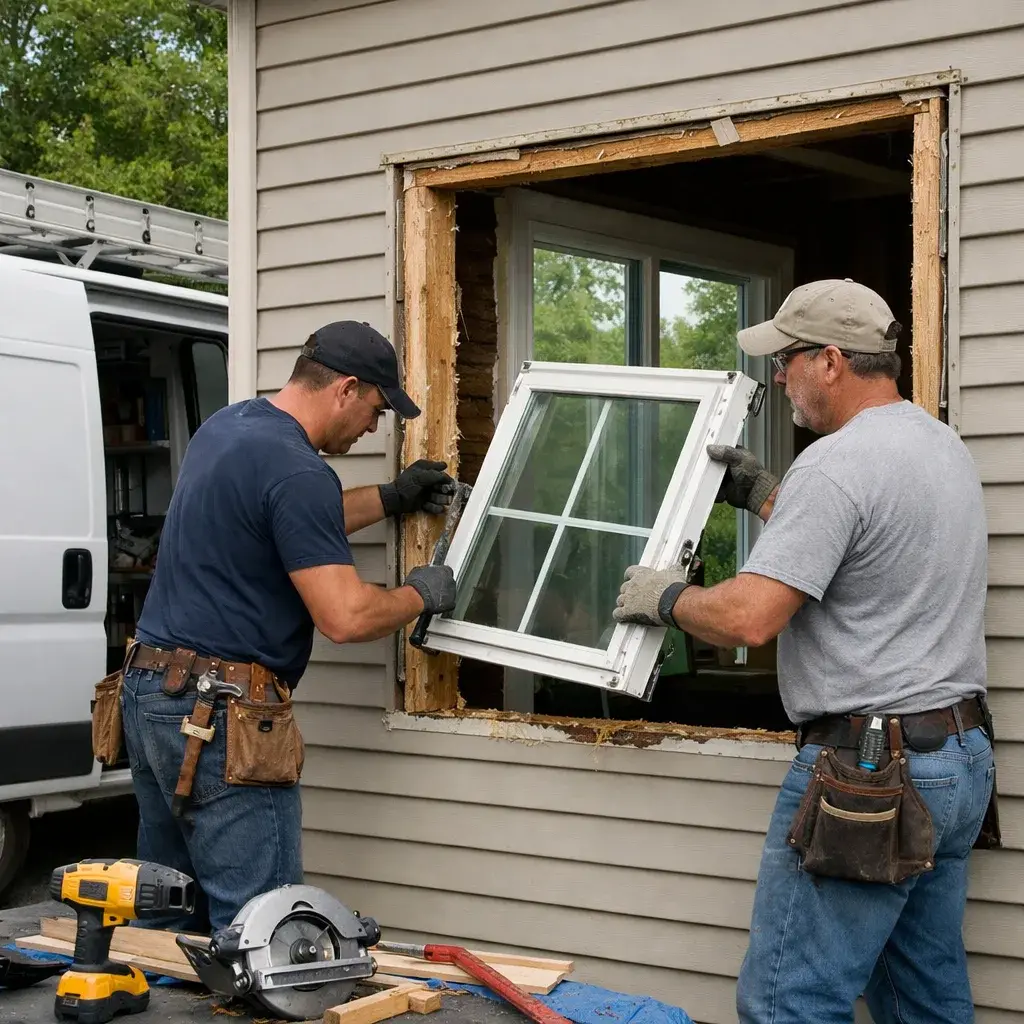 Inman — window installation
